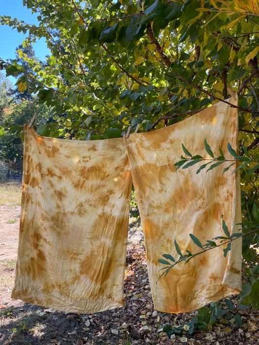 Eucalyptus Dyed Silk Pillowcase